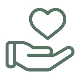 hand representing ethical products